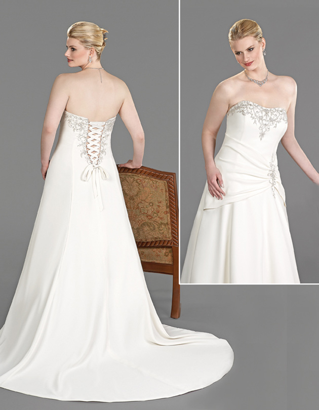 Pl Plus Size Wedding Dresses 433